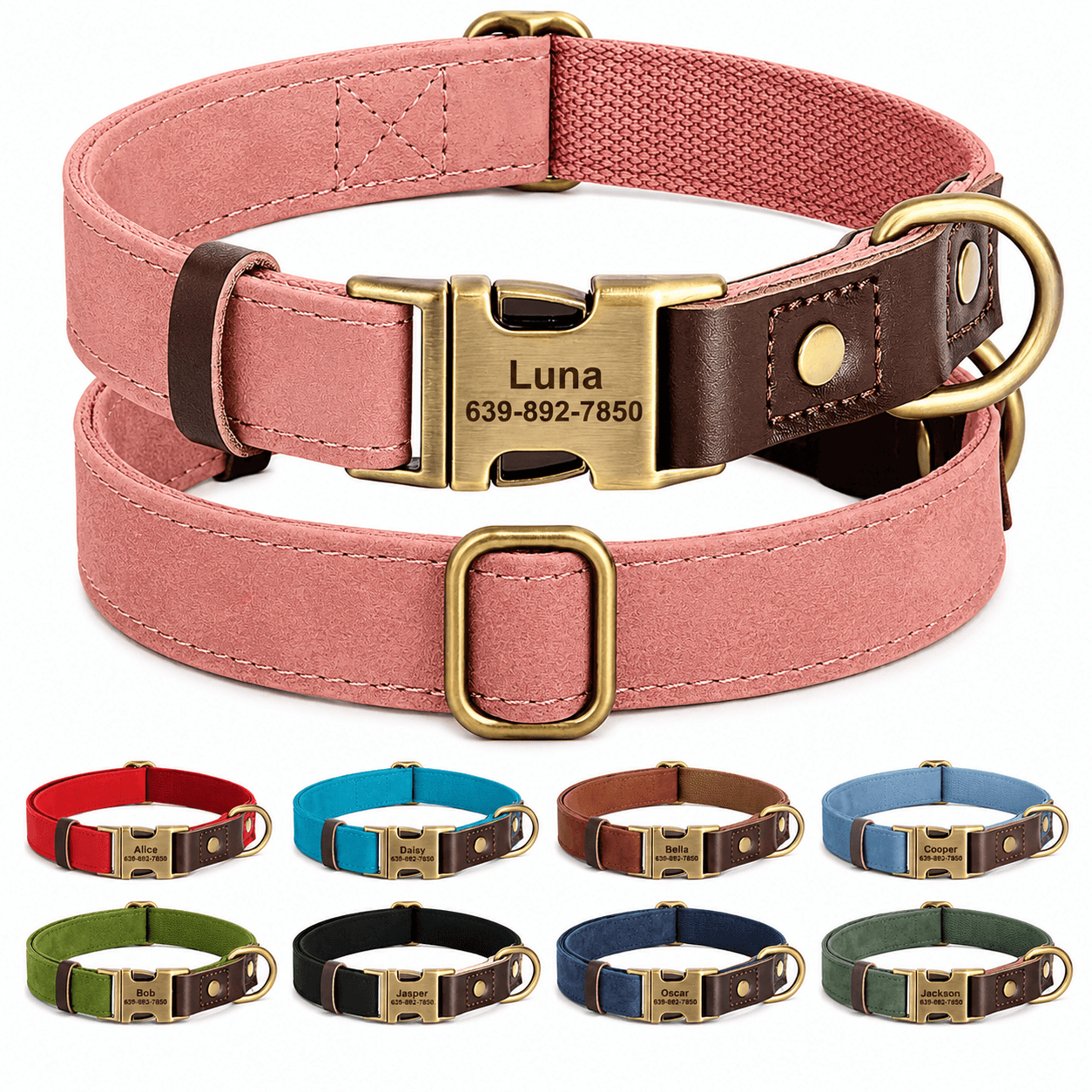 Custom-made dog collar