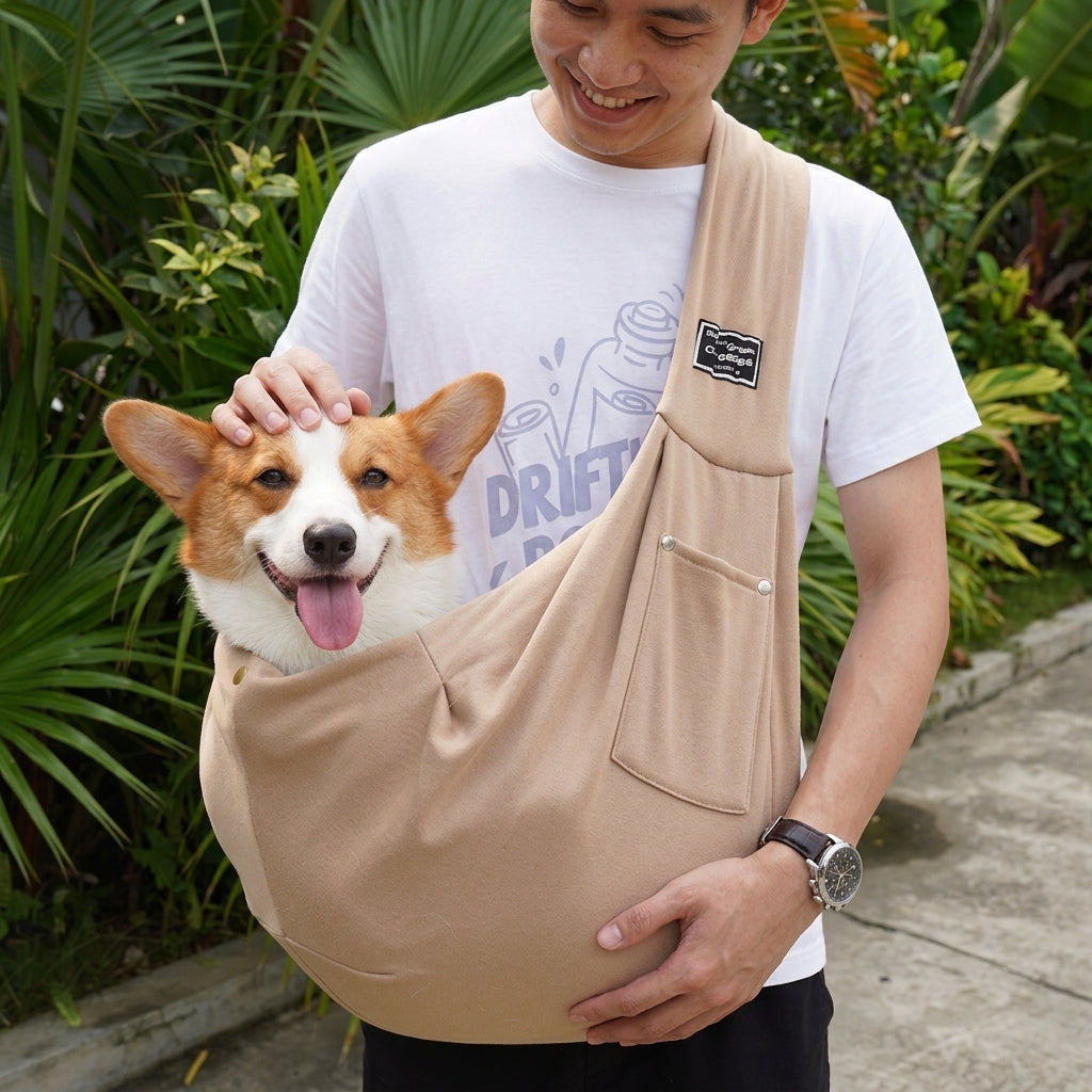 Outdoor Travel Portable Cat Puppy Sling Carrier Bag