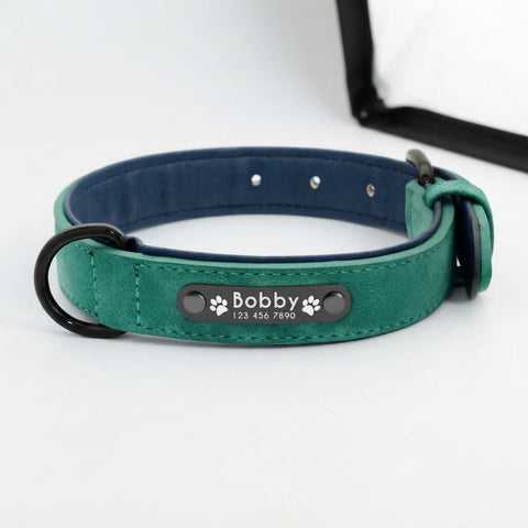 Personalized name tags for dog collars