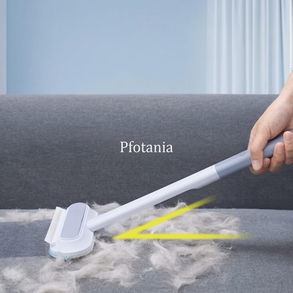 Manual lint remover for dogs and cats
