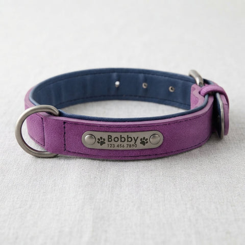 Personalized name tags for dog collars