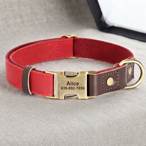 Custom-made dog collar