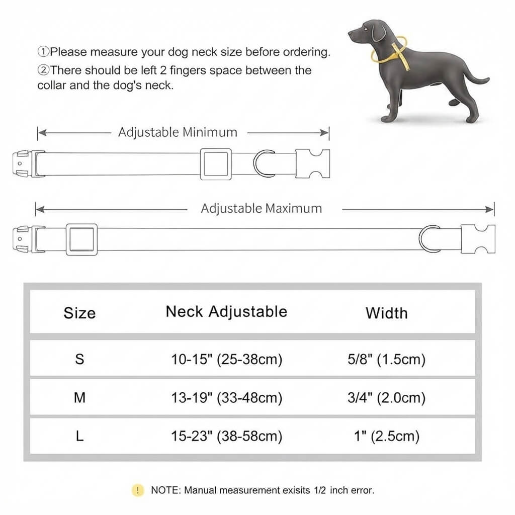 Custom-made dog collar