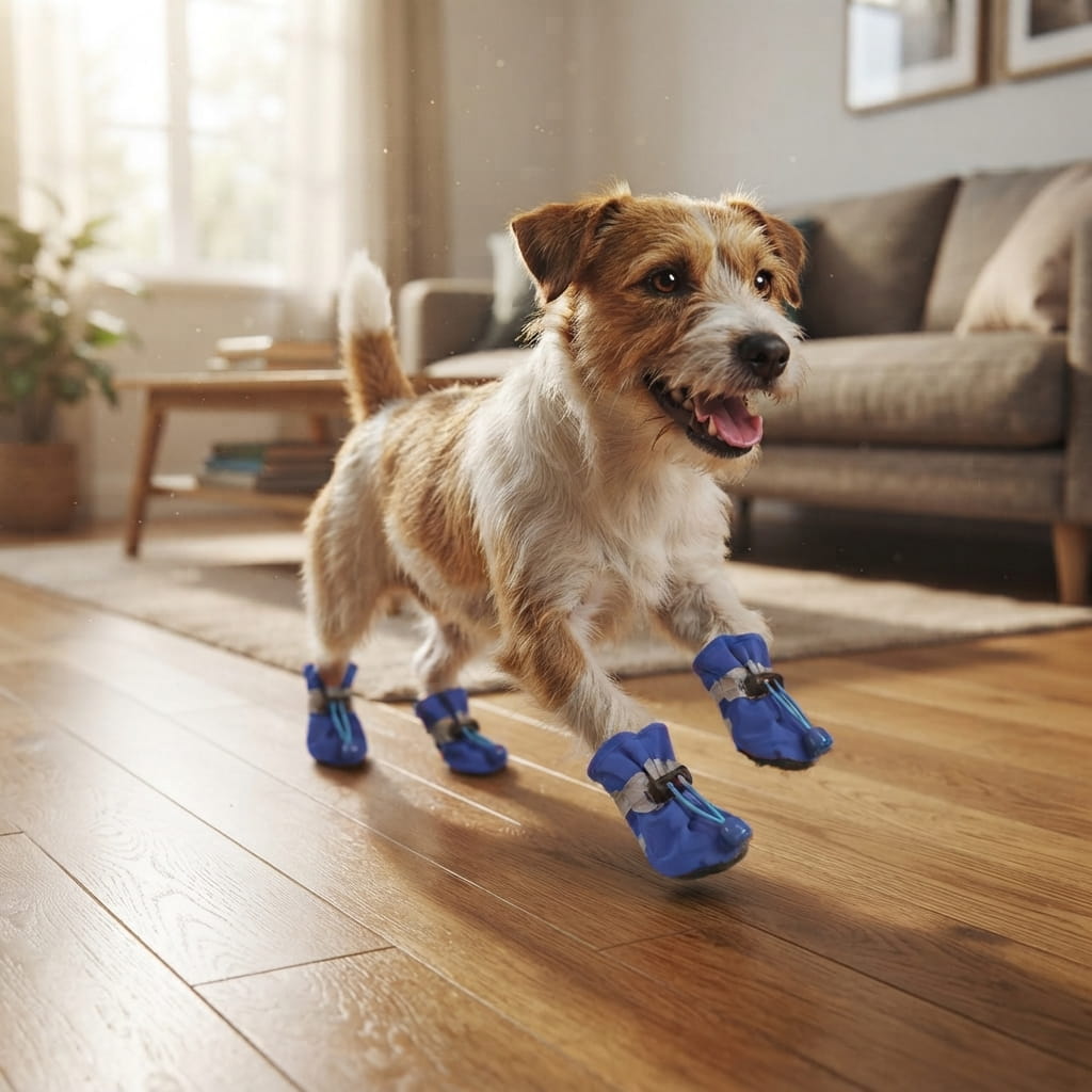4-Piece Waterproof Non-Slip Dog Shoes